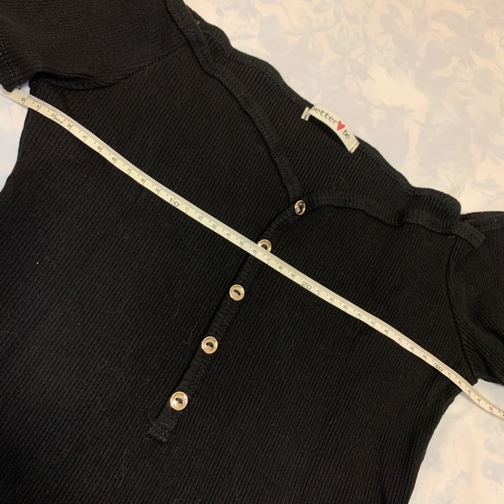 Black Tight Top - Picture 4 of 6